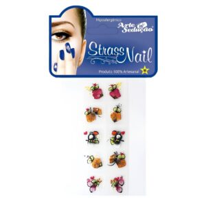 ARTE SEDUCAO ESTAMPA/DESENHO STRASS NAIL