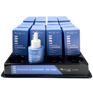 BOX COM 24 UNIDADES DO SERUM PRIMER CLAREADOR MAX LOVE