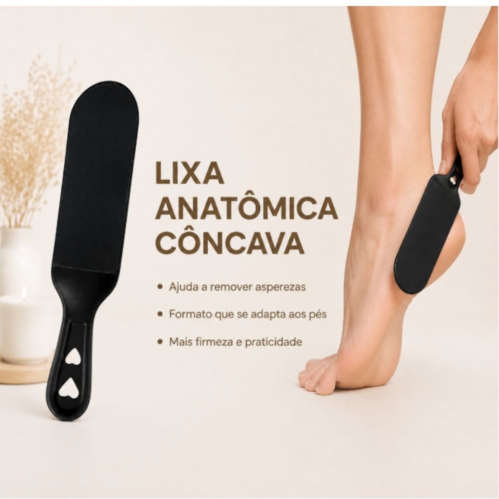 ADAMI LIXA PES PLASTICA ANATÔMICA CONCAVA 103 - Image 2