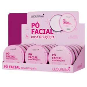 LUDURANA B00280 PÓ FACIAL ROSA MOSQUETA – BOX COM 12 UNIDADES