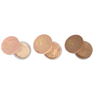 LUDURANA B00396 PÓ FACIAL TOM DA PELE - KIT COM 03 UNIDADES NAS CORES 01-02-03