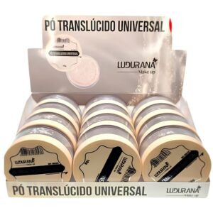 LUDURANA B00102 PÓ TRANSLUCIDO UNIVERSAL - BOX COM 12 UNIDADES