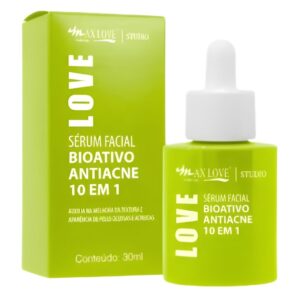 MAX LOVE SERUM FACIAL BIOATIVO ANTIACNE 10 EM 1 - 30ML