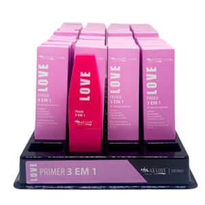 BOM COM 36 UNIDADES DE PRIMER FACIAL 3 EM 1 MAX LOVE