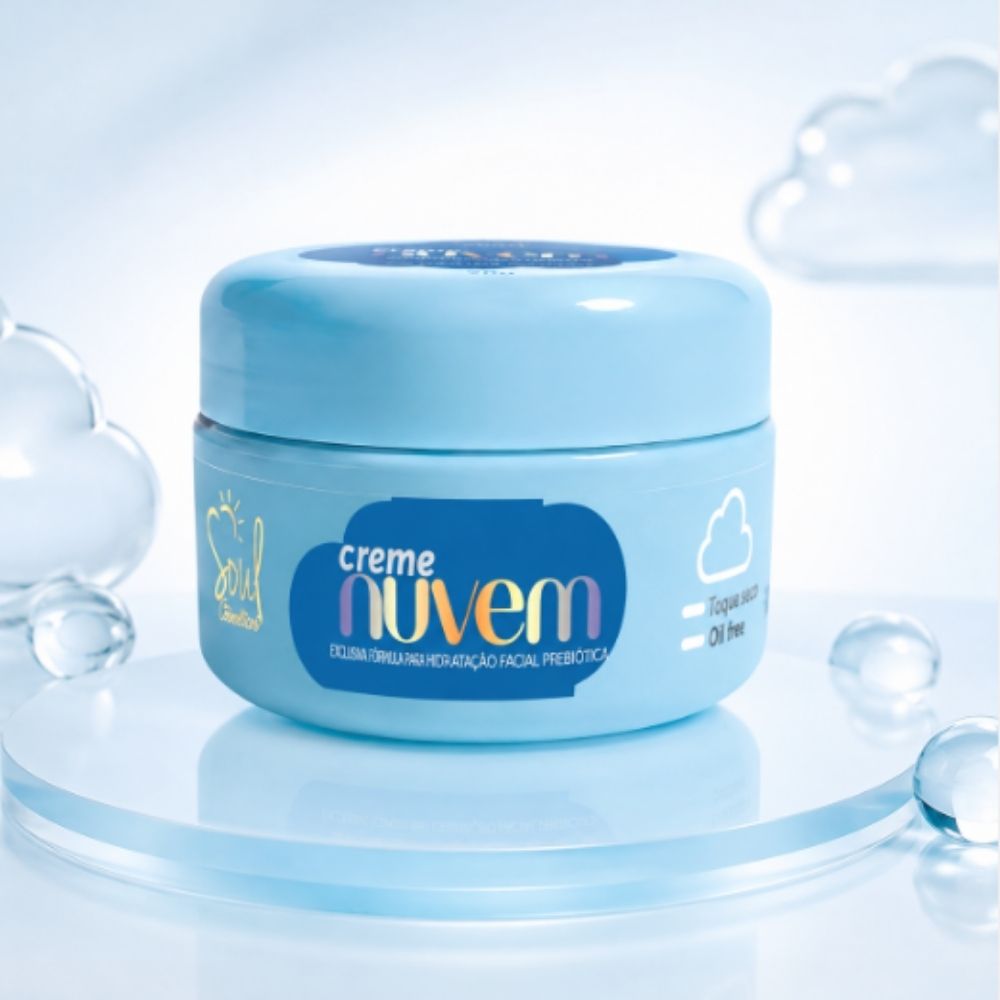 SOUL COSMETICOS CREME HIDRATANTE FACIAL NUVEM – 90GR - Image 2